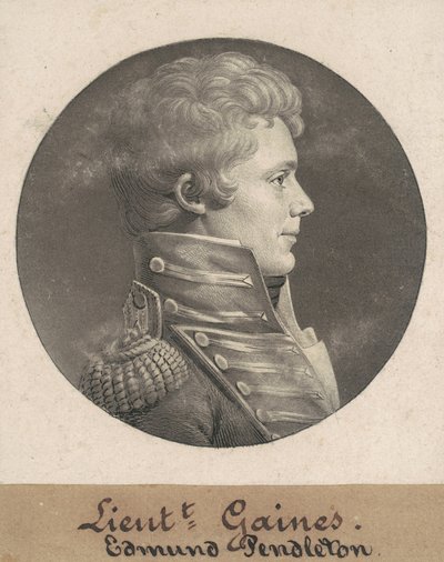 Edmund Pendleton Kazanıyor by Charles B. J. Févret de Saint Mémin