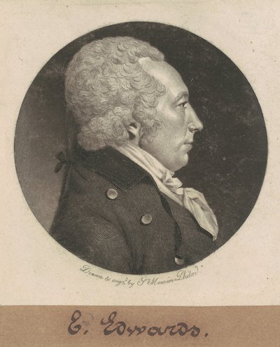 Edward Edwards by Charles B. J. Févret de Saint Mémin