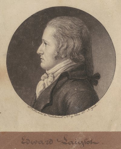 edward william laight by Charles B. J. Févret de Saint Mémin