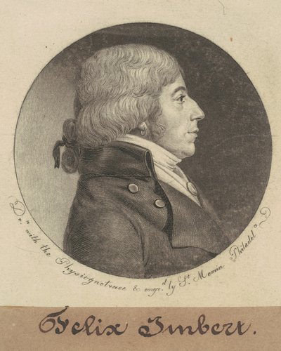 felix ımbert by Charles B. J. Févret de Saint Mémin