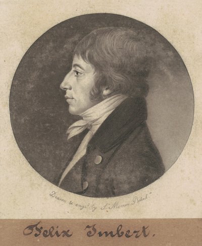 felix ımbert by Charles B. J. Févret de Saint Mémin