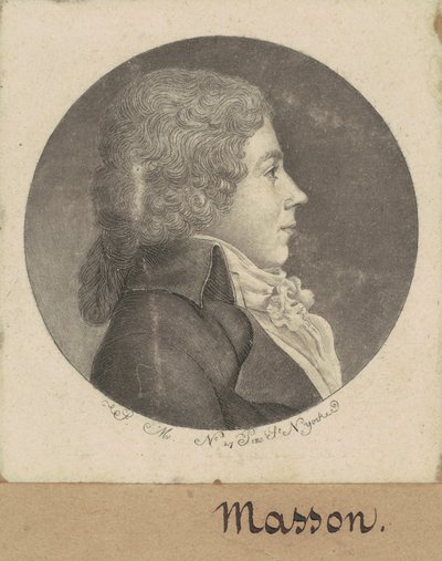 François Desire Masson by Charles B. J. Févret de Saint Mémin