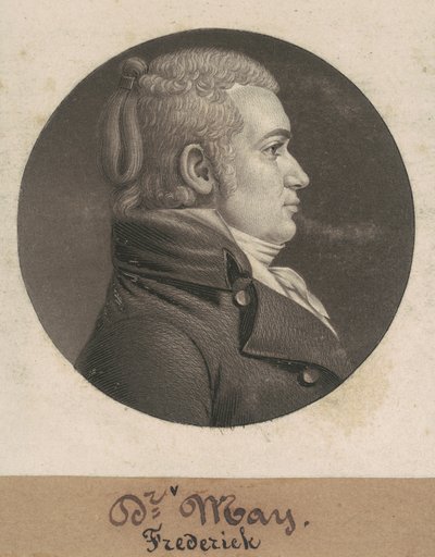 Frederick Mayıs by Charles B. J. Févret de Saint Mémin