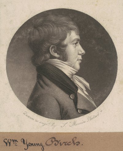 George Biber by Charles B. J. Févret de Saint Mémin