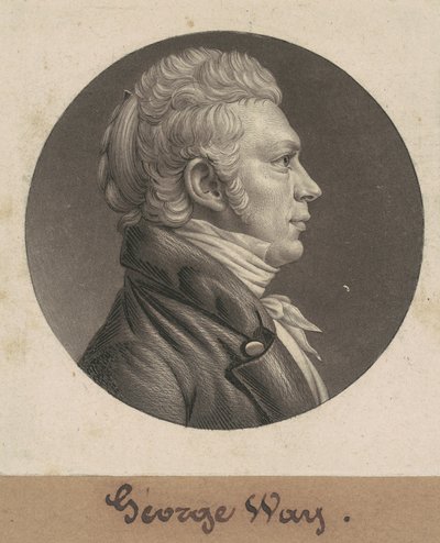George Yolu by Charles B. J. Févret de Saint Mémin