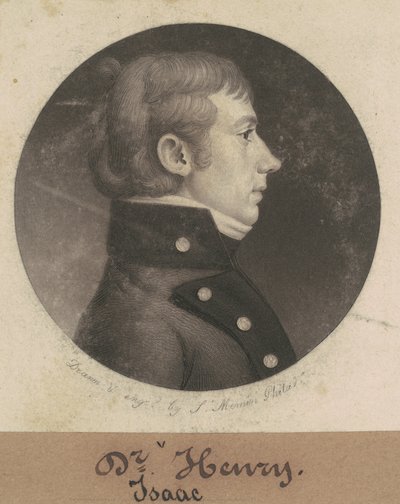 isaac henry by Charles B. J. Févret de Saint Mémin