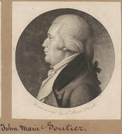 Jean-Marie Soulier by Charles B. J. Févret de Saint Mémin