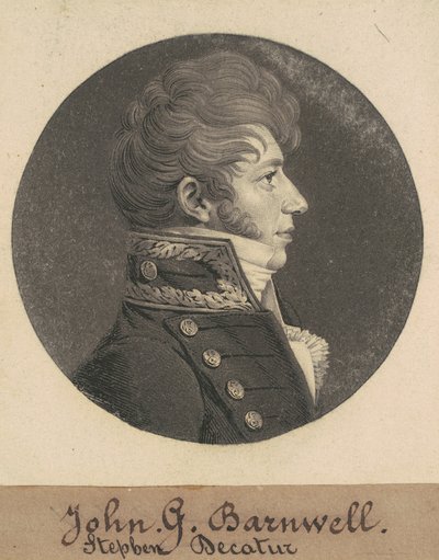 Yeşil John by Charles B. J. Févret de Saint Mémin