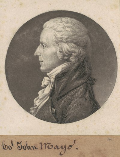 John Mayıs II by Charles B. J. Févret de Saint Mémin