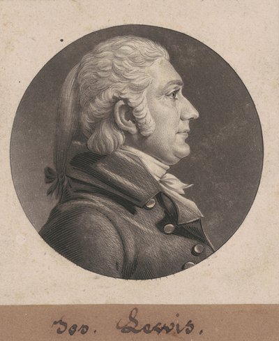 Joseph C.Lewis II by Charles B. J. Févret de Saint Mémin