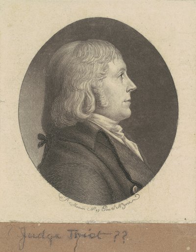 Yargıç Trist by Charles B. J. Févret de Saint Mémin