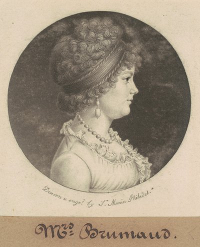 Bayan Brumaud by Charles B. J. Févret de Saint Mémin