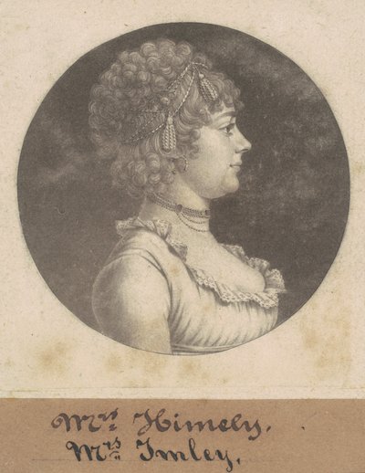 Bayan James Henderson Imlay by Charles B. J. Févret de Saint Mémin