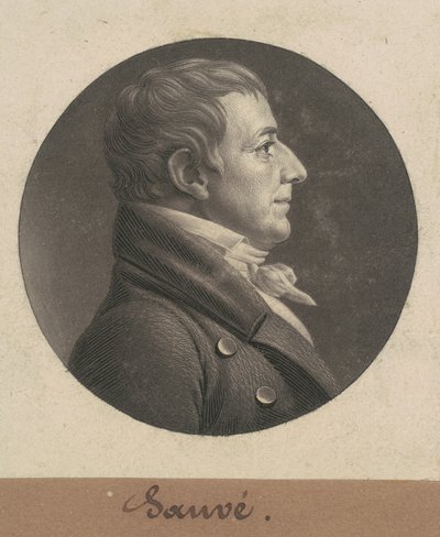 Pierre Sauve by Charles B. J. Févret de Saint Mémin