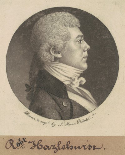 Robert Hazlehurst by Charles B. J. Févret de Saint Mémin