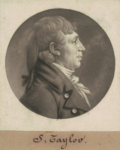 S.Taylor by Charles B. J. Févret de Saint Mémin