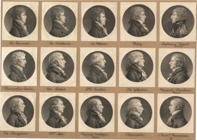 Saint-Mémin Portreler Koleksiyonu, Grup 31 by Charles B. J. Févret de Saint Mémin