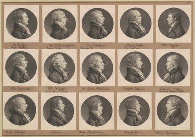 Saint-Mémin Portreler Koleksiyonu, Grup 32 by Charles B. J. Févret de Saint Mémin