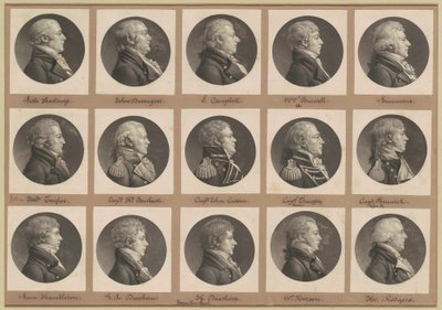 Saint-Mémin Portreler Koleksiyonu, Grup 34 by Charles B. J. Févret de Saint Mémin