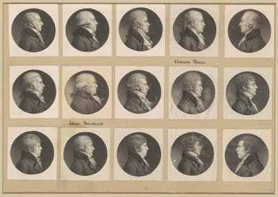 Saint-Mémin Portreler Koleksiyonu, Grup 54 by Charles B. J. Févret de Saint Mémin