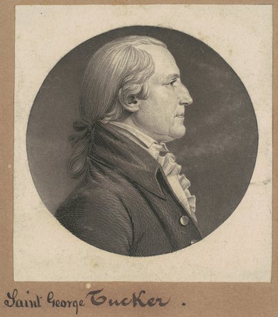 Aziz George Tucker by Charles B. J. Févret de Saint Mémin
