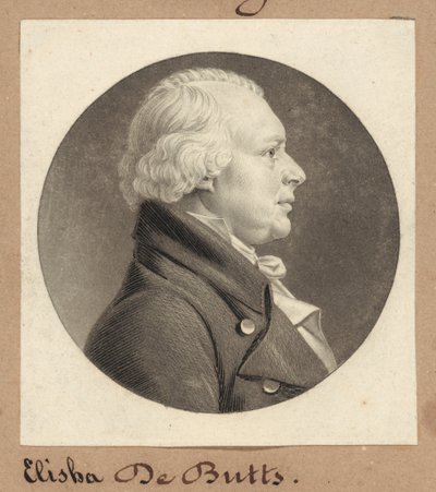 Samuel Debutts by Charles B. J. Févret de Saint Mémin