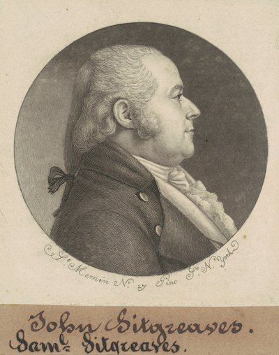 samuel sitgreaves by Charles B. J. Févret de Saint Mémin
