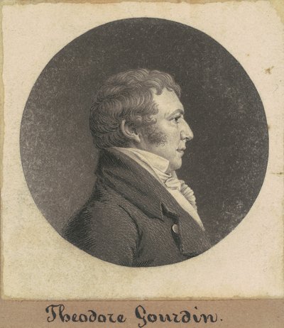 Theodore Kabak by Charles B. J. Févret de Saint Mémin