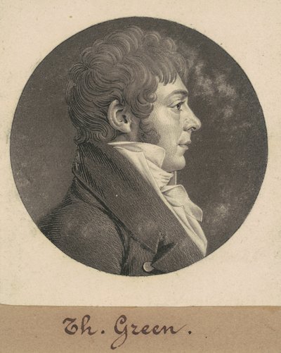 Thomas Yeşil by Charles B. J. Févret de Saint Mémin