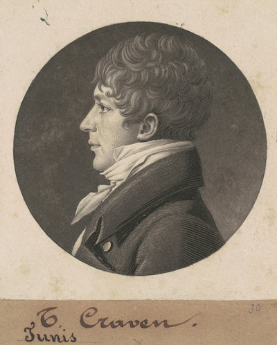 Tunus Craven by Charles B. J. Févret de Saint Mémin