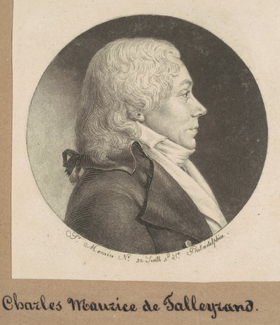 kimliği belirsiz adam by Charles B. J. Févret de Saint Mémin