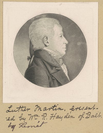 kimliği belirsiz adam by Charles B. J. Févret de Saint Mémin