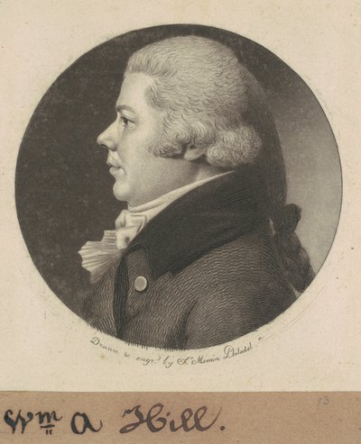William Henry Tepesi by Charles B. J. Févret de Saint Mémin