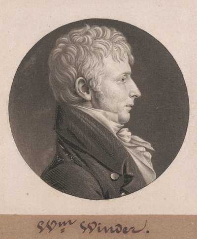 William Henry Sarıcı by Charles B. J. Févret de Saint Mémin