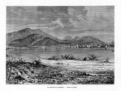 Cap Haitien, Haiti, 19. yüzyıl by Charles Barbant