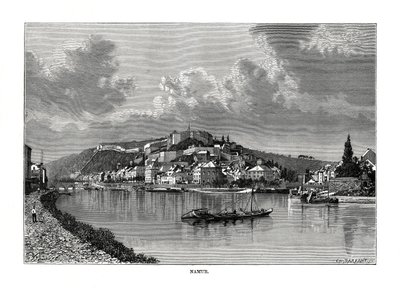 Namur, Belçika, 1879 by Charles Barbant