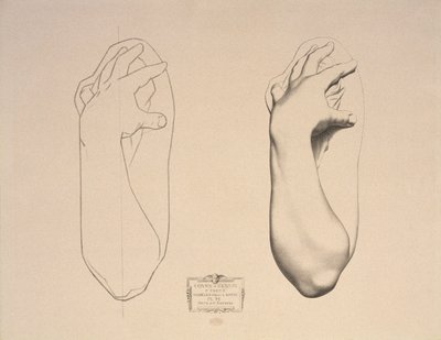 Bir Kadının Eğilmiş Kolu, Cours de Dessin Cilt I