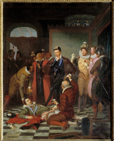 Fransa Kralı III. by Charles Barthelemy Durupt