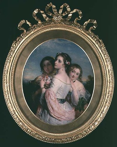 Üç Güzel, c.1845 by Charles Baxter
