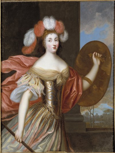 Olympe Mancini, Athena olarak Soissons kontesi - Olympia Mancini