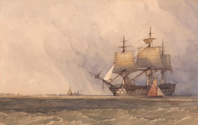 Nakliye ile Sahil Manzarası by Charles Bentley