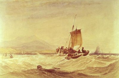 Donegal Körfezi, 1841 dolayları (suluboya) by Charles Bentley