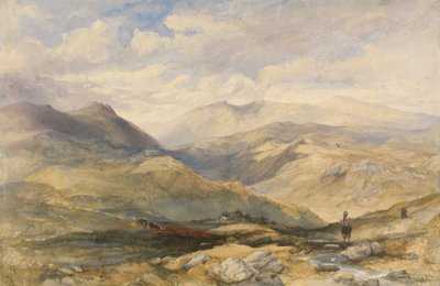 Figürlü Yayla Manzarası by Charles Bentley