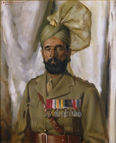 Subaddar Khudadad Khan VC, 10. Beluci Alayı, 1914-35 by Charles Bevan