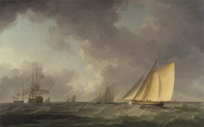 Cutter Close, Diğer Nakliye ile Taze Bir Esintiyle Çekildi by Charles Brooking