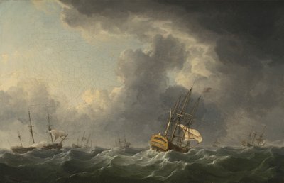 Fırtınadan Önce Koşan Gemiler by Charles Brooking