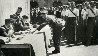 Kraliyet Hava Kuvvetlerinde Düzenli Aralıklarla Ödeme Günü İşaretleme Ömrü, 1941. by Charles Brown