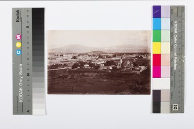 Orizaba Zirvesi ve Yerleşimi, c.1900 (albüm baskısı) by Charles Burlingame Waite