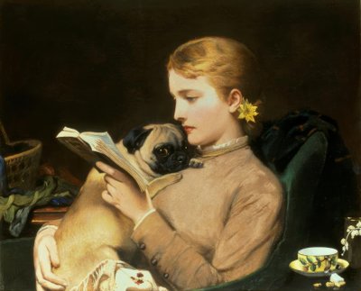 sarışın ve esmer by Charles Burton Barber