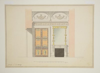 Kabine Kütüphanesinin Tasarımı, 1780